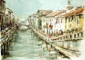 Milano -Alzaia Naviglio Grande